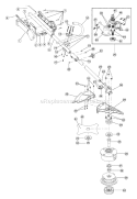 Page A Diagram and Parts List for YM26BC 41AD26BC701 Yard Man Trimmer